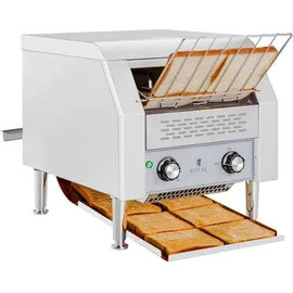 Royal Catering Durchlauftoaster - 2200 W - 7 Geschwindigkeiten 3 Heizstufen