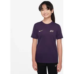 NIKE Kinder Shirt KM Academy25, GRAND PURPLE/GRAND PURPLE/METALLIC, S