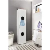 WIMEX Multiraumkonzept Wäscheschrank Holzwerkstoff 40x40x185 cm,