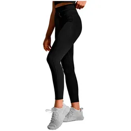 2XU Flex Drawcord Leggings Herren Schwarz M
