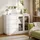 Homcom Sideboard 120 x 91 x 40 cm Weiß