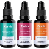 Casida Anti-aging Set Retinol Vitamin C Hyaluron Serum