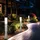 ETC Shop Außenleuchte Edelstahl DxH 7,6x60 cm 1x RGB LED 8,5W 806Lm dimmbar warmweiß