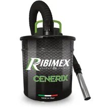 Ribimex Aschesauger Stahl 18 l 800 W mehrfarbig