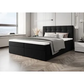 b&b home Sagani 180 x 200 cm H3 Schwarz