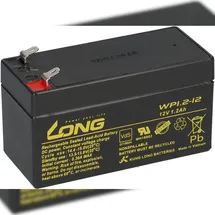 KungLong Bleiakku 12V 1200 mAh 2 St.