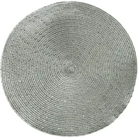 Kaemingk Tischset rund 38cm Kunststoff 1 Stück - abwaschbarer