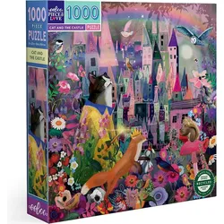 Eeboo Cat and the Castle (1000 Teile)