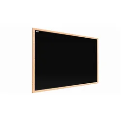 ALLboards Magnetische Kreidetafel 80x50 cm, Naturholzrahmen