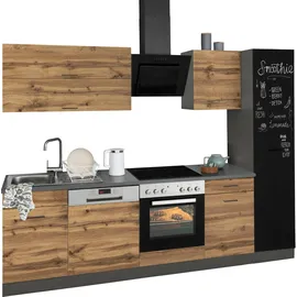 kochstation Küchenzeile KS-Trier 270 cm grau