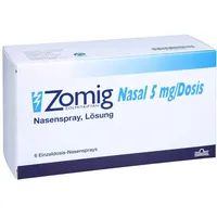 ZOMIG Nasal 5 mg/Dosis Einzeldosis-Nasenspray 6 St