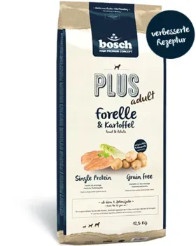 bosch plus + Forelle und Kartoffel 12.5 kg
