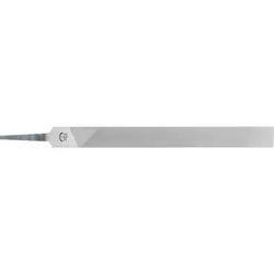 Werkstattfeile Flachstumpf 250mm Hieb 3 für Feinbearbeitung, Schlichten