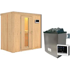 Karibu Variado inkl. 9 kW Ofen + ext. Steuerung