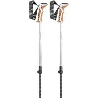 Leki Jannu Stöcke - White / Smokegreen / Silver