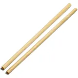 #IAMPLASTICFREE 500 Stück Nachhaltige Trinkhalme aus Kiefernholz 6x200mm - Nachhaltige Strohhalme, Röhrle, hitzeresistent, biologisch abbaubar