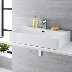Aufsatzwaschbecken 750mm x 420mm - Sandford, von Hudson Reed