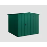 EcoStar Gerätehaus Elegant-S Typ 2 moosgrün 1 flg 258,8 x 247,7 x 216 cm