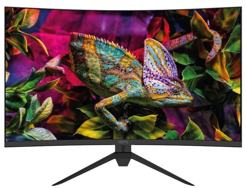 Odys XP32 PRO (32 Zoll) Curved Monitor WQHD LED-Monitor (5 ms Reaktionszeit, 165 Hz)