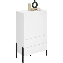 OTTO home Wäscheschrank Jukon 90 x 150 x 50 cm Weiß