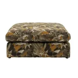 MAISON Hocker Gilbert Stoff Bunt