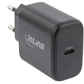 InLine USB PD Netzteil, GaN Ladegerät, Single USB-C, Power Delivery, 65W