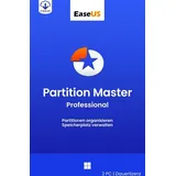 EASEUS Partition Master Professional 19 / Windows / 2 PC / Dauerlizenz / KEY (E...