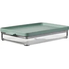 Mepal Omnia Aufschnittdose transparent nordic sage 14,9 x 4,4 x 21,9 cm 0,5 l
