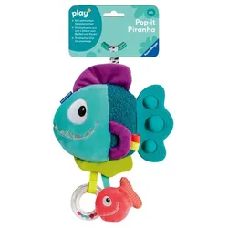 Ravensburger 4876 - play+ Pop-it Piranha (blau)