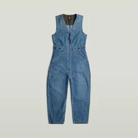 G-Star Relaxed Jumpsuit - Mittelblau - Damen - M