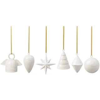 Villeroy & Boch like. by Villeroy & Boch Winter Glow Ornamente-Set (6 -teilig)