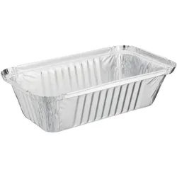 Gastronoble Fiesta Recyclable Aluminium Schale viereckig groß (500 Stück)