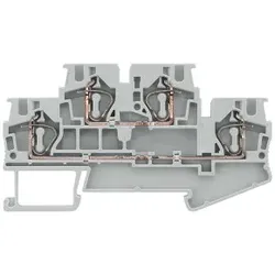 Siemens 8WH20250AG00 Doppelstockklemme Potential verbunden, mit Zugfederanschluss - 50 Stück