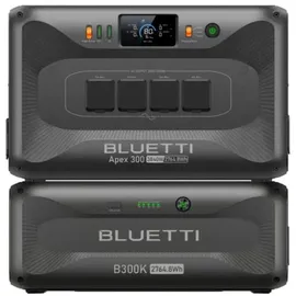 Bluetti Apex 300 + B300K Erweiterungsbatterie