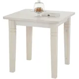 Boxxx Esstisch, Weiß, Holz, Kiefer, massiv, quadratisch, eckig, 78x78x78 cm, in verschiedenen Größen erhältlich, Esszimmer, Tische, Esstische, Esstische quadratisch