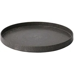 BIOZOYG 4 Stück Mehrwegteller Ø24cm Wiederverwendbar Spülmaschinenfest Mikrowellengeeignet Umweltfreundlich Plastikteller für Restaurants & Catering