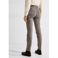 Cecil Slim-fit-Jeans mit Zipper-Detail braun 33