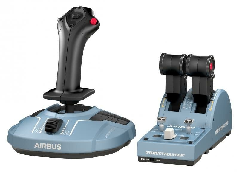 Thrustmaster Airbus Edition Joystick blau|schwarz