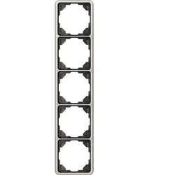 Jung Einbaurahmen 5-fach pt glänzend Metall CD / CD 500 CD 585 PT für GEB-K