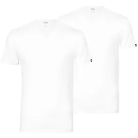 Puma Basic V-Neck weiß L