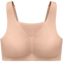 GLAMORISE Sport-Bustier mit bestem Halt - Kaffee 110I Damen 