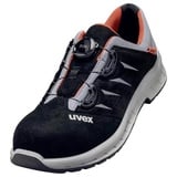 Uvex 6908 6908242 Sicherheitshalbschuh S1P Schuhgröße (EU): 42 Schwarz/Rot 1 Paar