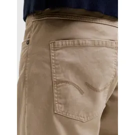 JACK & JONES "JPSTCLARK FINN PANTS SN", Herren, Gr. 36, Länge 34, lemon pepper, Web, Obermaterial: 97% Baumwolle, 3% Elasthan, unifarben, regular fit lang, Hosen 5-Pocket-Hose