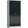 Classix Stahlschrank X-530358 anthrazit, lichtgrau 92,0 x 50,0 x 194,5 cm, aufgebaut