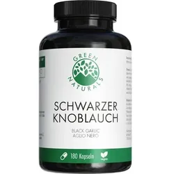GREEN NATURALS schwarzer Knoblauch 750mg vegan Kps 180 St.