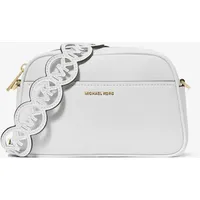 Michael Kors Jet Set Small Umhängetasche Leder Gold/Weiß