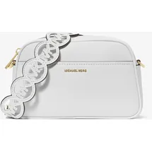 Michael Kors Jet Set Small Umhängetasche Leder Gold/Weiß