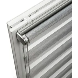 Schöner Wohnen Doppelrollo Tilda 90 x 150 cm anthrazit/grau