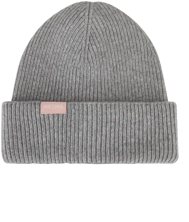 Nicowa Rippstrick-Beanie NIANI mit Krempe Mützen & Caps   Damen 