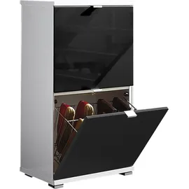 Germania Schuhschrank Colorado Lack / Hochglanz Schwarz